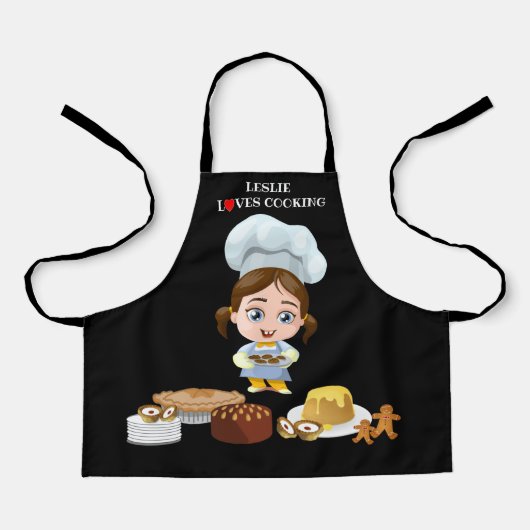 Persoonlijke liefdeskoking schort (Voorkant)