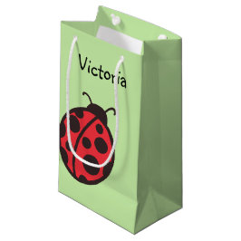 Persoonlijke Lieveheersbeestje Cadeautas