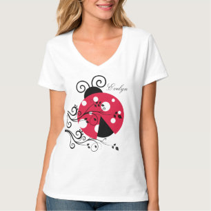 Persoonlijke Lieveheersbeestje Dames T-shirt