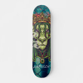 Persoonlijke LION WEED KING Skateboard (Voorkant)