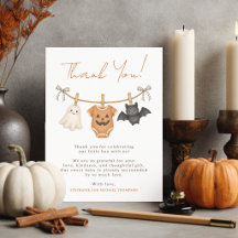 Persoonlijke Little Boo Halloween Baby Shower