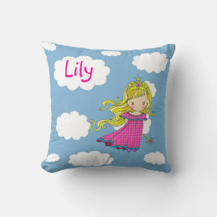 Persoonlijke Little Princess Worpkussen Kussen
