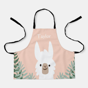 Persoonlijke Llama Kinder Apron Schort