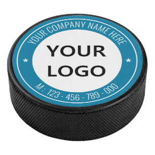 Persoonlijke Logo Naam Telefoon Hockey Puck Gift