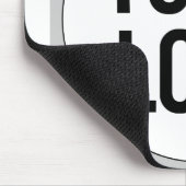 Persoonlijke logo op de markt muismat (Hoek)