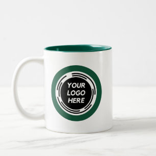 Persoonlijke Logo-Tone Co voor zakelijke promotie Tweekleurige Koffiemok
