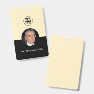 Persoonlijke Logo Werknemer ID Badge Card   Foto N