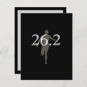 Persoonlijke loper Marathon Keepasa 26.2 Kaart (Voorkant / Achterkant)