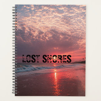 Persoonlijke Lost Shores Beach Zonsopgang Planner
