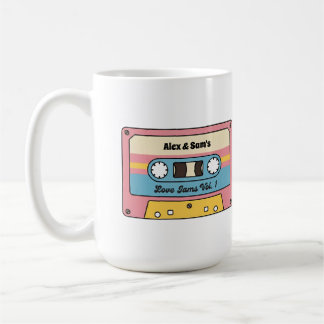 Persoonlijke Love Jams Cassettebandje – Aangepaste Koffiemok