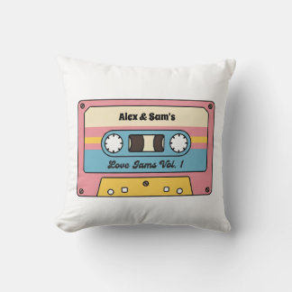 Persoonlijke Love Jams Cassettebandje – Aangepaste Kussen