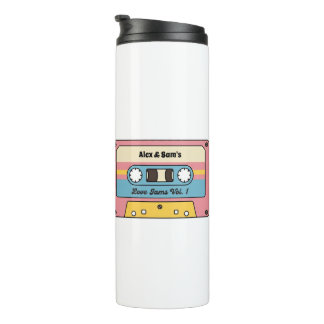Persoonlijke Love Jams Cassettebandje – Aangepaste Thermosbeker