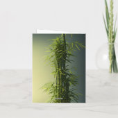 Persoonlijke Lucky Bamboo Bedankkaart (Achterkant)