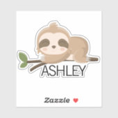 Persoonlijke luidsprekernaam laptop sticker (Vel)