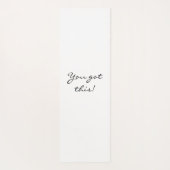 Persoonlijke luipaard yogamat (Achterkant)