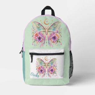 Persoonlijke Luna Moth Rugzak