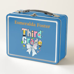 Persoonlijke lunchbox voor de derde klas