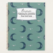 Persoonlijke Maanpatroon Planner 8.5x11
