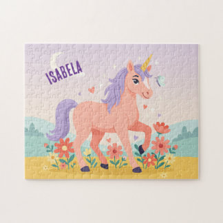 Persoonlijke Magische Eenhoorn Fantasie Legpuzzel