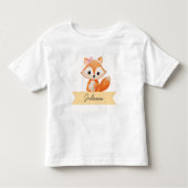 Persoonlijke malse vos kinder shirts (Voorkant)