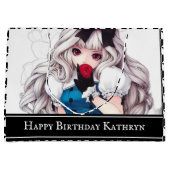 Persoonlijke Manga Art "Alice" Groot Cadeauzakje (Voorkant)