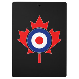 Persoonlijke Maple Leaf Roundel Mod CANADA Klembord
