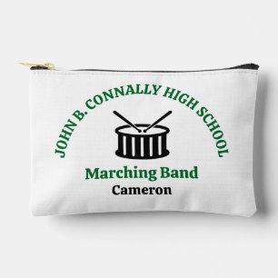 Persoonlijke Marchingband Middelbare School Groen Etui