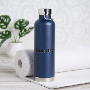 Persoonlijke marine elegante uitstraling kantoor s waterfles