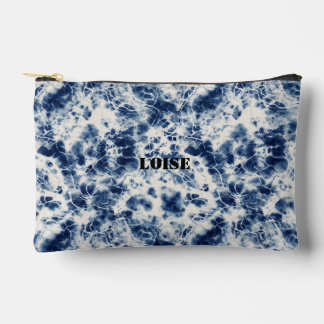Persoonlijke marmeren ritssluitingszak etui