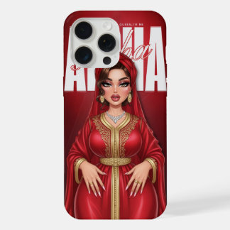 Persoonlijke Marokkaanse Diva Queen Phonehoes iPhone 15 Pro Max Hoesje