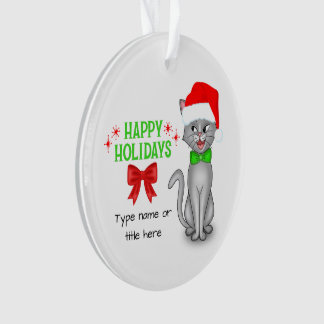 Persoonlijke Marvin de Wiskundekat Acryl Ornament