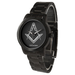 Persoonlijke Masonic Watts Freemason Gifts Horloge