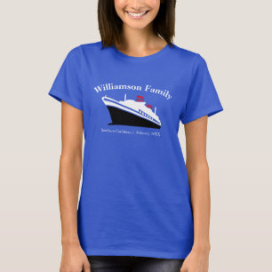 Persoonlijke matchingcruise t-shirt