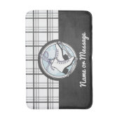 Persoonlijke matige tintelingen badmat (Voorkant Verticaal)