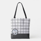 Persoonlijke matige tintelingen draagtas (Achterkant)