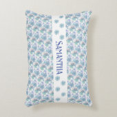 Persoonlijke Meerkleurige Pastel Patchwork Margrie Accent Kussen (Voorkant(Verticaal))