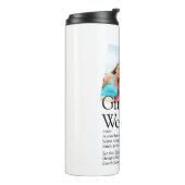 Persoonlijke Meidenweekend Definitie Foto Thermosbeker (Gedraaid links)