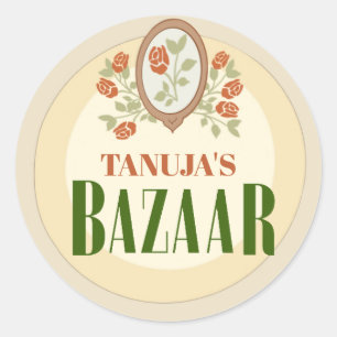 Persoonlijke Mendhi Stickers   Henna Nacht Sticker