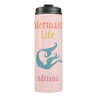 Persoonlijke mermaid LIfe Thermal Tumbler Thermosbeker