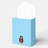 Persoonlijke Mevrouw Pinguïn Albanië Tent Bedankdoosjes (Geopend)