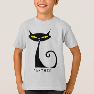 Persoonlijke Mid Century Modern Atomaire Zwarte Ka T-shirt
