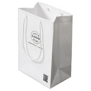 Persoonlijke middelgrote cadeautas voor branding