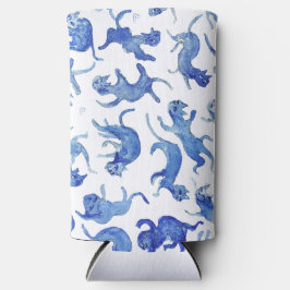 Persoonlijke Ming-blauwe drijvende katten-waterfle