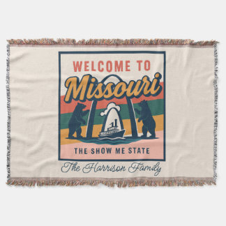 Persoonlijke Missouri Worpdeken Deken