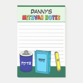 Persoonlijke Mitzvah-artikelen - Groen Post-it® Notes