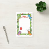 Persoonlijke Mitzvah met Dinosaurus Thema Post-it® Notes (Kantoor)