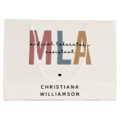 Persoonlijke MLA-assistent voor medische laborator Groot Cadeauzakje (Achterkant)