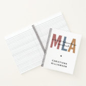 Persoonlijke MLA-assistent voor medische laborator Notitieboek (Binnen)