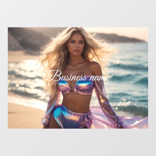 Persoonlijke mode raamfolie raamsticker (Vel)