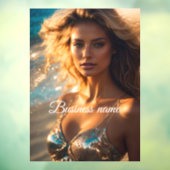 Persoonlijke mode raamfolie raamsticker (Vel 3)